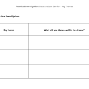 Worksheet - Data Analysis Plan (LO4: 4.1)