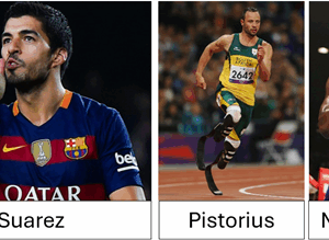 Worksheet - Role Models in Sport Ranking (LO4: 4.1)